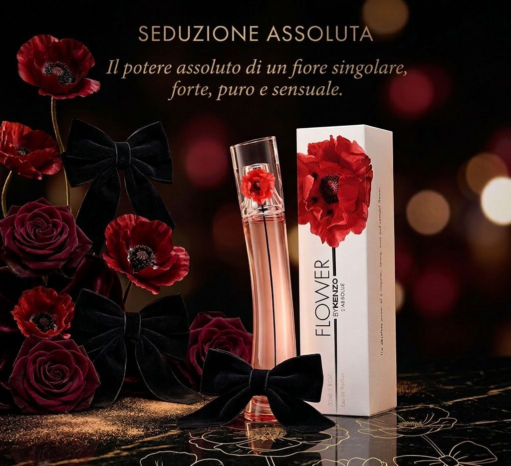 Kenzo Flower L'Absolu Eau de Parfum 100ml - Pour Femme