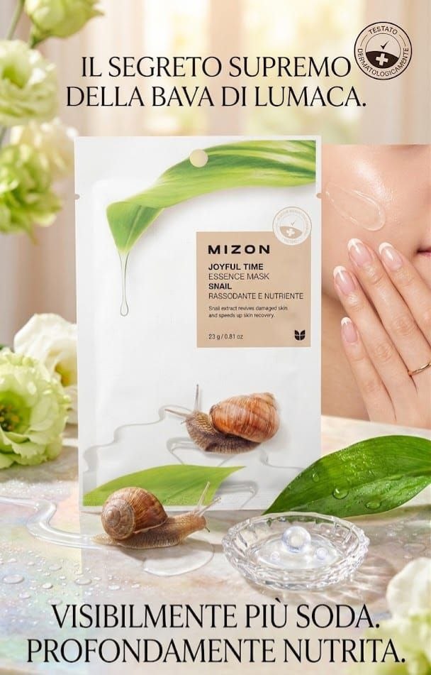 🎁 MIZON Maschera Viso alla Bava di Lumaca - Korea Skin Care (100% off)