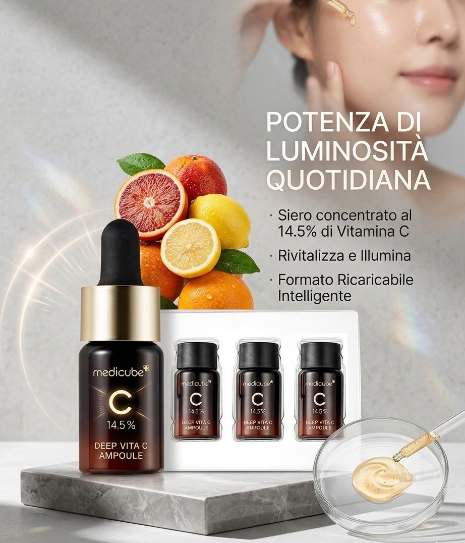 MEDICUBE 14,5% Vitamina C - Confezione da 3 Pezzi da 11grammi