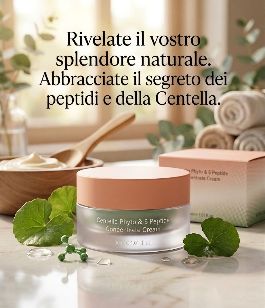 Haruharu Wonder Centella Phyto & 5 Peptide Concentrate Cream 30ml