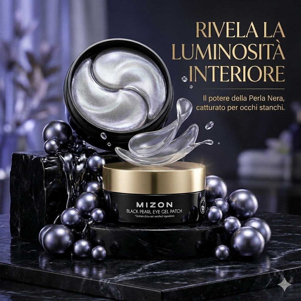 Mizon Black Pearl Eye Gel Patch 60PZ da 84grammi