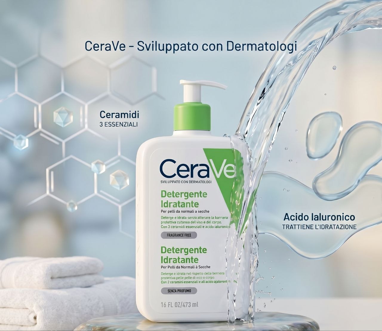 CeraVe Hydrating Cleanser – 473ml