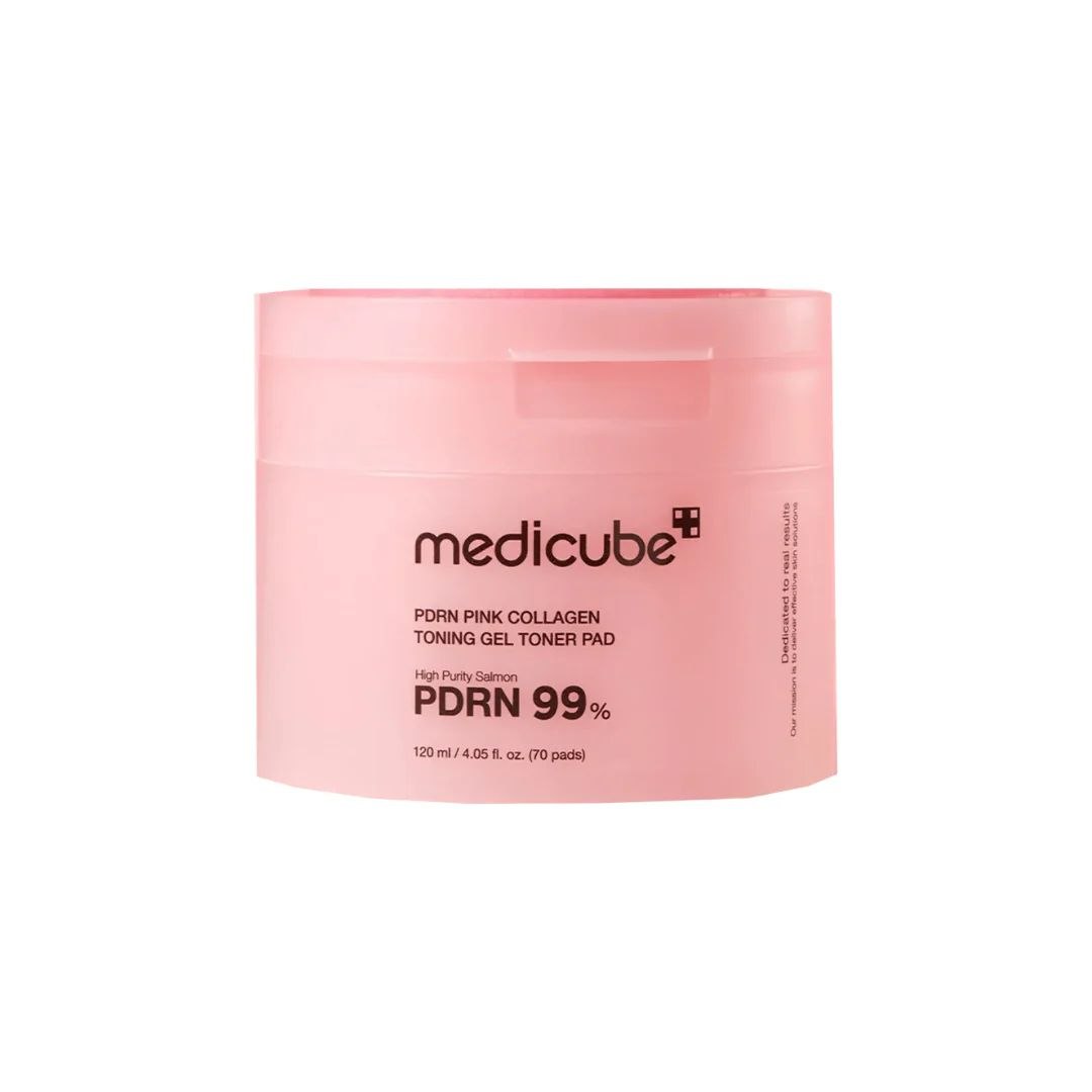 Medicube PDRN Pink Collagen Toning Gel Toner Pad 120ml
