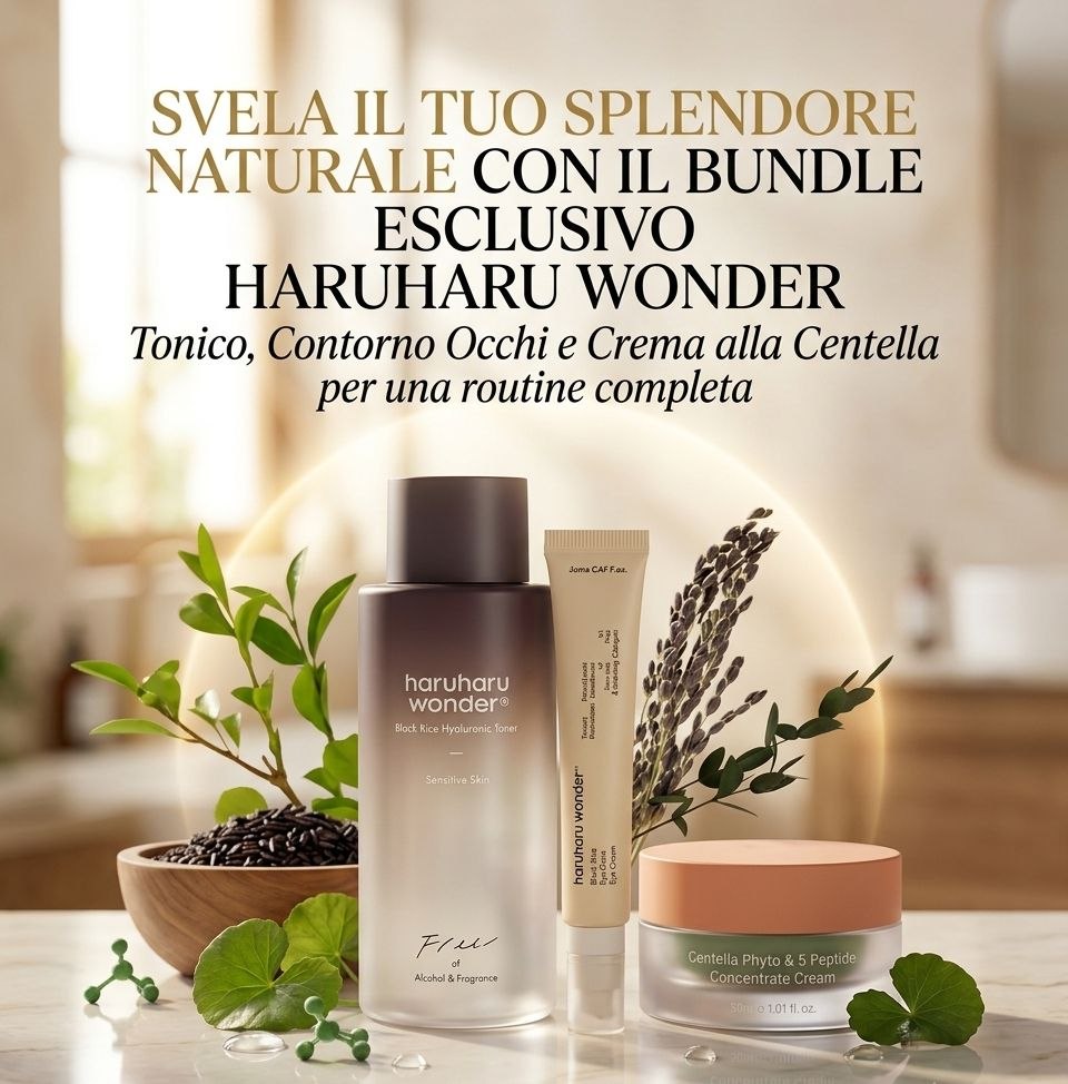 Svela il Tuo Splendore Naturale  kit da 3pz- 200ml tot.